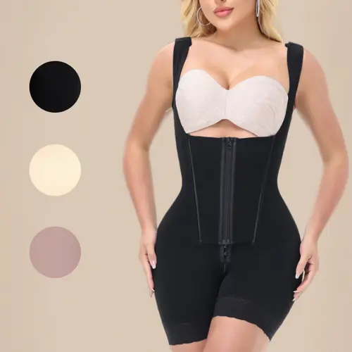 ChicCurve Women's New BBL Shapewear Extreme Waist Belt Firm Control Bodysuit Tummy Control Butt Lifting Womenswear Open Crotch
