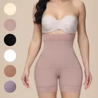 ChicCurve Fajas Women's Slimming Butt Lifter High Waist Seamless Shorts