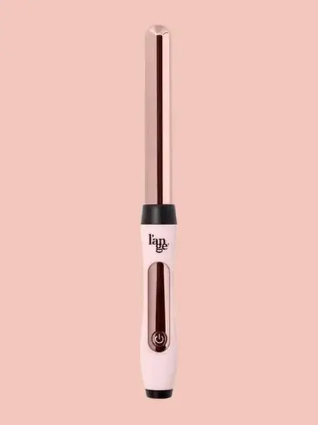 L'ANGE HAIR Le Curl Titanium Curling Wand - Clip-Free Professional Curling Iron for Long-Lasting Curls on All Hair Types