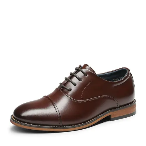 BRUNO MARC Boys' Classic Closed-Toe Formal Dress Oxford Fashion School Shoes, Kids' Special Occasion Walking Footwear, Schoolshoes