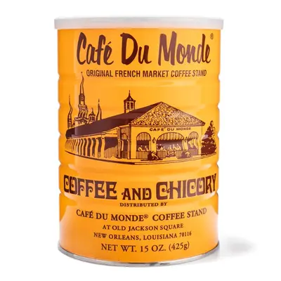 Cafe du Monde Coffee and Chicory, Rich Blend of Dark Roasted Coffee and Chicory 15 oz