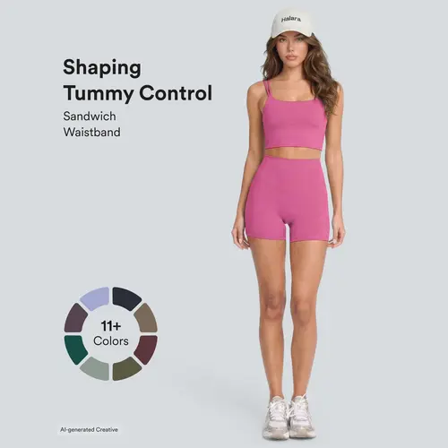 【Creator’s Pick】Halara UltraSculpt High Waisted Tummy Control Pocket Shaping Training Biker Shorts 3"/5"/7"/9" #BackToSchool