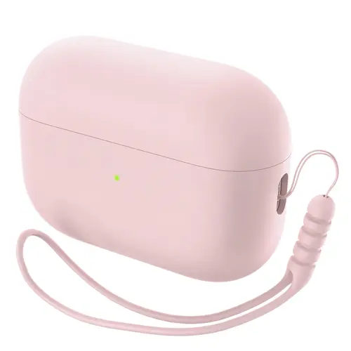 ORNARTO Durable Silicone Protective Case with Screen Protector for AirPods Pro 2 (2022) Audio Headphone Accessory, Status Light Visible, Scratch-Resistant Shell, Easy On & Easy Off, Handheld Design