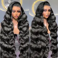 Bling Hair 12~36inch Body Wave 13x6 Lace Frontal Human Wig Hair 13x4 PrePlucked Transparent Lace Frontal Wig Brazilian Body Wave Hair Wigs For Women On Sale #SohoChic#tiktokshopstockup