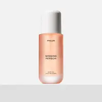 PHLUR Missing Person Body Oil - Silky Lightweight Scented Body Oil with White Musk, Jasmine & Sandalwood (4 fl oz)