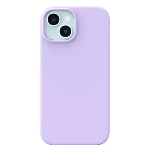 ORNARTO Silicone Smartphone Case for iPhone 12-17 Series, Full-Body Shockproof Protection Cover with Silky-Soft Touch, Camera-Safe Light Purple 2025 Christmas Ornament Phone Accessory
