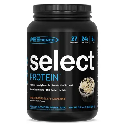 PEScience Select Protein Powder - Easy to Digest, Low Calorie Fitness Fuel for Men & Women (2lbs) Gym Transformation, Get in Shape, High Performance & IIFYM Lifestyle Workout Supplement
