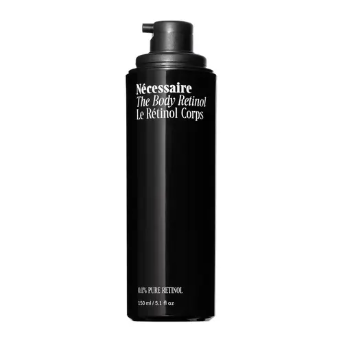 Nécessaire - The Body Retinol. 0.1% Pure Retinol + 10% AHA. Repair Serum and Retinol Body Lotion for Crepey Skin Treatment, Wrinkle Prevention. 150ml / 5.1oz