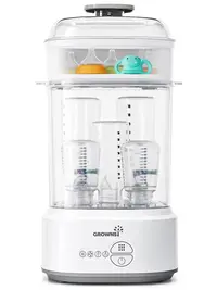 #sohochicGrownsy Bottle Sterilizer and Dryer, Compact Electric Steam Baby Bottle Sterilizer, Bottle Sanitizer for Baby Bottles, Pacifiers, Pump Parts，Baby Product