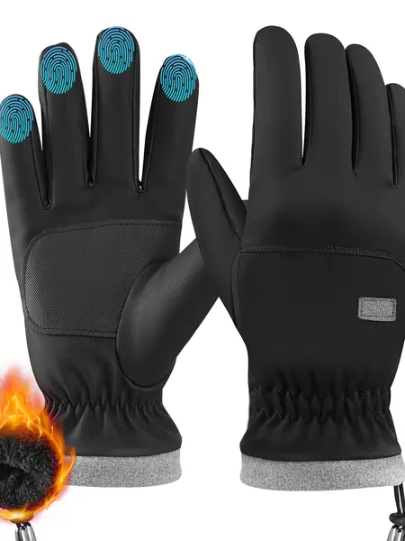 Viyawise Winter Waterproof Thermal Gloves for Women and Men - Windproof, Touchscreen-Finger, Cold-Weather Gear for Skiing, Outdoor Sports, Daily Work