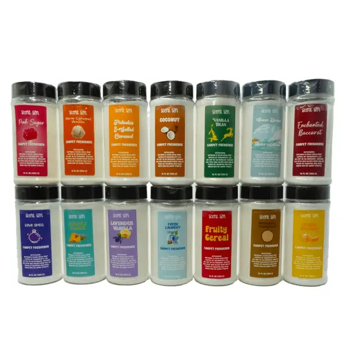 SCENT SZN Automotive Car Interior Carpet Freshener & Upholstery Deodorizer (16 oz) - Baking Fragrance Options: Vanilla, Cherry, Bouquet