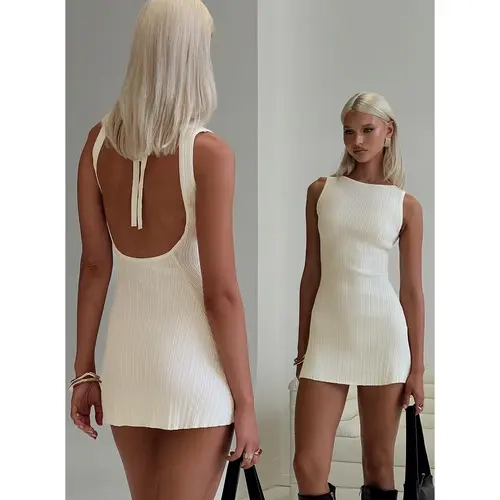 Mayok Mini Dress Cream