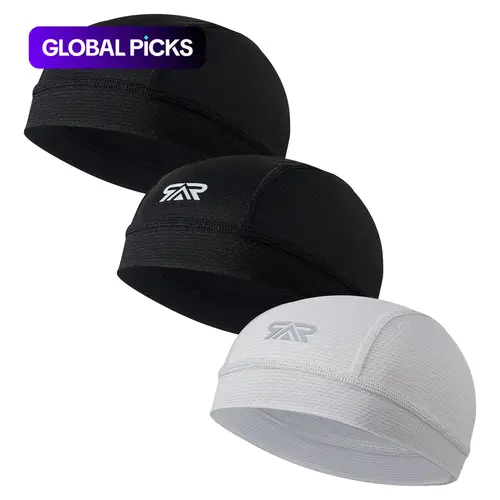 Cycling Cap, Protection Sports Cycling Cap, Hiking Hat, Breathable Sweat-absorbent Helmet Liner, Summer Sports Cap for Men & Women