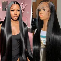 Bling Hair Thick Lightweight 13x6 Human Hair Lace Front Wig with 13x4 Transparent Lace Hairline, Natural Straight Indian Wig for Black Women, 180 Density #SohoChic#tiktokshopstockup