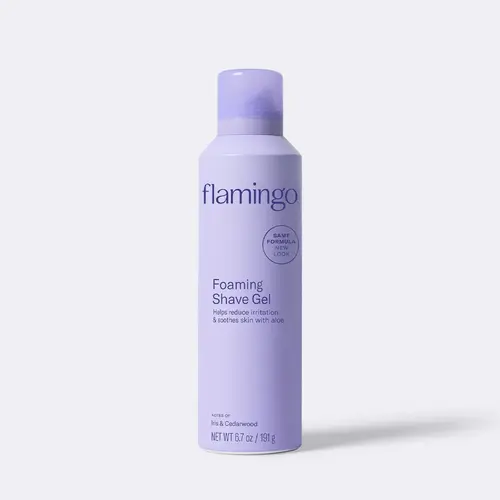 Flamingo Foaming Cloud Shave Gel,Soft Cushion,Aloe-Infused Aftershave