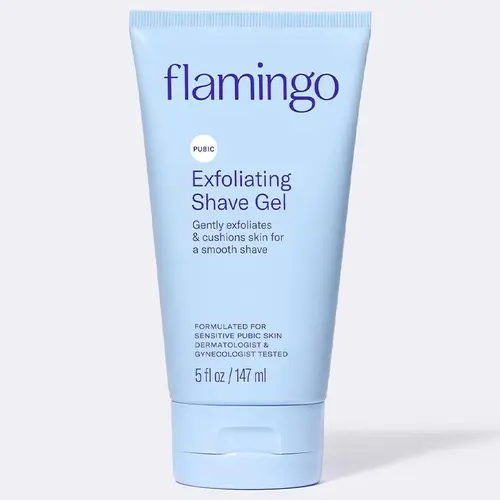 Sensitive Skin Pubic Exfoliating Shave Gel with Aloe Vera Aftershave Foam