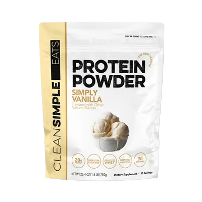 Protein Powder: Simply Vanilla (30 Serving Bag)