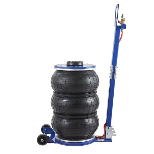 【toolupgrade】VEVOR 5-Ton Pneumatic Vehicle Air Bag Jack, Triple-Bag Design for 1-6 Sec Fast Lifting, 17.7 Inches Lift Height, Steel Pipes & Long Handle for Car, SUV Repair