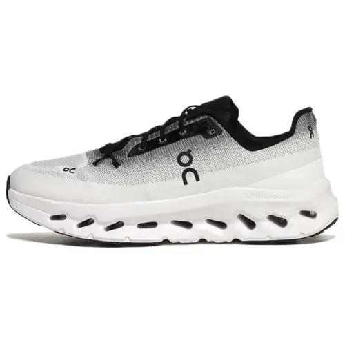 Women's Cloudtilt 'Black Ivory' Sporty Running Shoes - Cushioned Sole, Lightweight, Airy Mesh Keeps Feet Cool, Seamless Upper, True Size Fit Athletic Sneakers for Walking & Trails