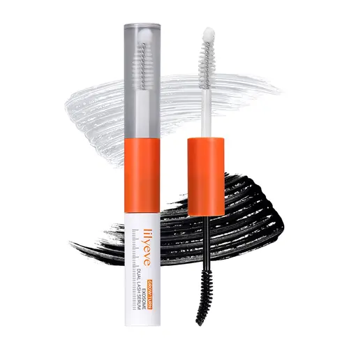 [LILYEVE] GROWTURN Dual Lash Serum | 2-in-1 Korean Eyelash Growth & Lash Enhancing Serum for Longer, Stronger Natural Lashes, Day & Night | 0.27 fl. oz.