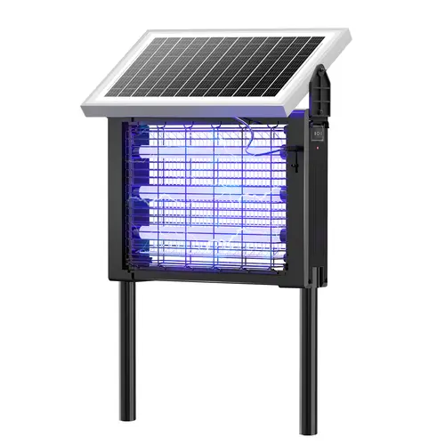 【Clearance Sale】OGERY 3500V Solar Bug Zapper, High Power Cordless Mosquito Zapper with Smart Light Sensor, Dual Solar & USB Rechargeable Insect Killer for Patio, Garden, Backyard, Outdoor Use