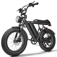 Adult Electric Bike, 1500W Peak Motor, 48V 18Ah Removable Battery, Fat Tires, All-Terrain Design, 28 MPH Speed, 40-50 Mi Range, Full Suspension, Bike Seat, LED Light, Commuting & Utility Ebike, Ebikes