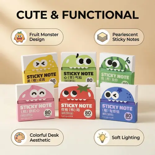 Rarler 12 Boxes of Transparent Pull-Out Sticky Notes (960 Sheets Total) - Office Stationery, Work Accessories with Strong Adhesion, No Residue, 50 Reuses Per Sheet, Suitable for Office, Study, Office Accessories