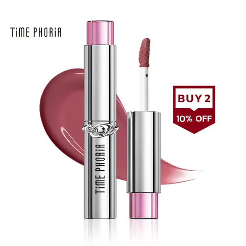 [TIMEPHORIA] Spectra Ultra Stay-Shine Transfer-Proof Lip Vinyl, Glaze Formula, Daily Use, Glossy Lips Effect, Weightless Wear, Smudgeproof Color,back to school,sohochic