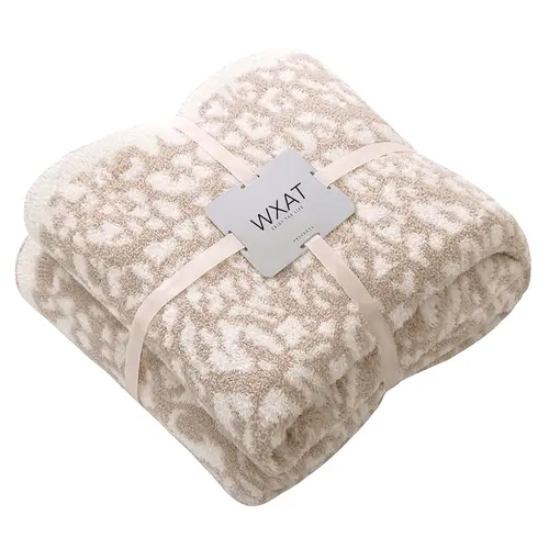 Ultra Soft Reversible Leopard Throw Blanket Gifts 71x78 Inches Plush Warm Microfiber Cheetah Print for Couch Bed All Seasons Home Decor Cozy Bedroom Accessories,trending,Gifts for Friends,,Couple's Blanket,HolidaysGift