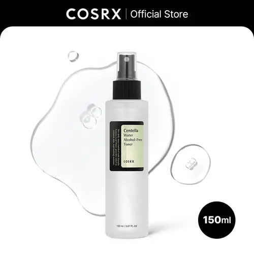 [COSRX Official] Centella Asiatica Extract Hydrating Facial Toner Bottle - 150ml Alcohol-Free Liquid Spray, Mineral Water Infused Daily Calming Face Care Product for Adult Sensitive Skin, Redness Relief, Beauty Products