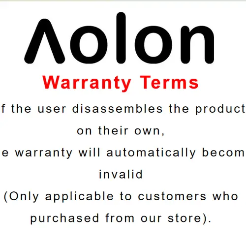 【After-Sales & Warranty Link】Replacement available for all Aolon products,sohochic