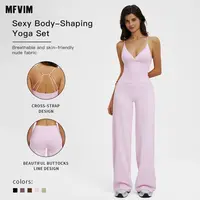 MFVIM Women’s 2 Piece Yoga Outfits Dual Shoulder Straps, Premium Colorblock Fleece Sportswear, Athleisure Matching Body Tops & Clothes for Gym Workout, 2 Piece Sets, Matching Sets For Women,summerwins,travel essentials,camping essentials,sohochic