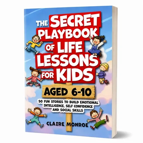Claire Monroe The Secret Playbook of Life Lessons: 2026 Edition English Children's Book for 6-10 Years Early Readers, Single Copy with 50 Short Social & Emotional Learning Stories for Bedtime Storytelling