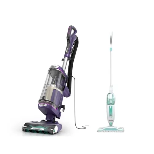 Shark POWERDETECT Upright Vacuum & Shark Steam Mop Bundle