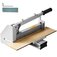 VEVOR 13in Floor Cutter with Tough Steel Wide Blade (Reduces Drag), 0.47in Depth, Cuts Vinyl Plank (LVP, WPC, SPC, LVT, VCT, PVC), Laminate, Engineered Hardwood, Siding, Enables Straight, L-Shape, Wall Cuts, Blade Tile Cutter#SohoChic