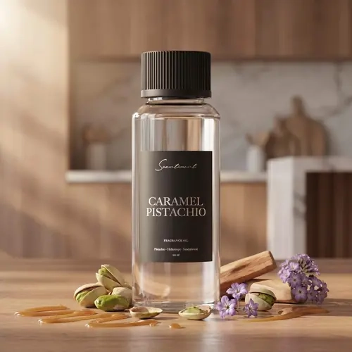Scentiment Caramel Pistachio Fragrance Oil - Pistachio & Almond Scented with Vanilla, Salted Caramel & Sandalwood Notes - Sweet Gourmand Aroma