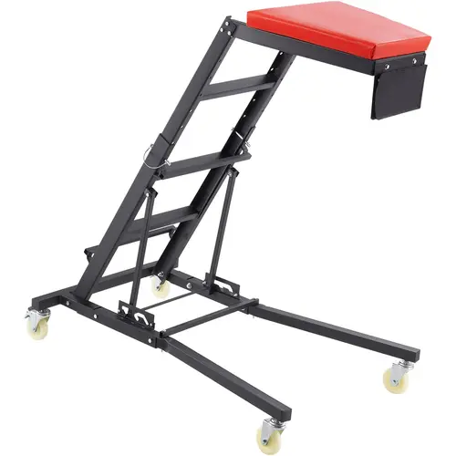 【toolupgrade】VEVOR Topside Automotive Engine Creeper Adjustable Height Foldable Topside Creeper400LBS Capacity High Top Engine Creeperw/Four CastersPadded Deckfor Home GarageWorkshop Repair Maintenance,father'sdaygifts