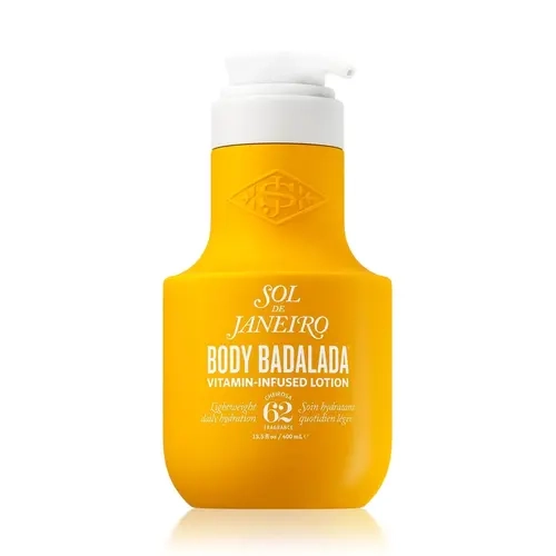 Sol de Janeiro Body Badalada Daily Body Care Moisturizer | 24-Hour Weightless Hydration, Brazilian Sugarcane-Hyaluronic Acid Blend, Irresistible Chierosa 62 Fragrance with Pistachio, Salted Caramel, Vanilla Notes, Cactus, Scent, Cosmetic, Scented, Body Mo