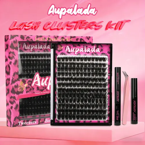 Wispy Manga Lash Clusters with Invisible Band, Soft Natural DIY Lash Extensions, Waterproof and Customizable At-Home Kit, Manga Lashes#backtoschool,sohochic