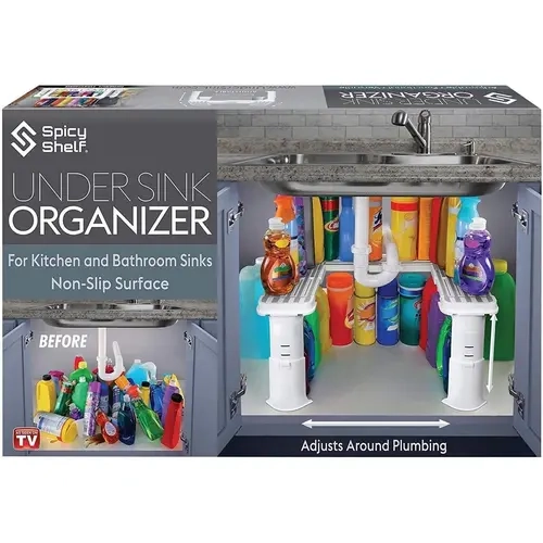 Spicy Shelf Undersink Organizer, Bathroom Organizers for Home Storage & Space-Saving Racks