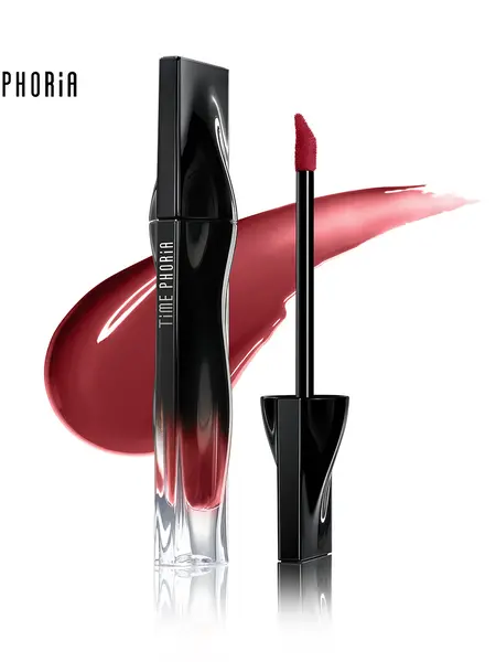 [TIMEPHORIA Ready Stock] Stellar Dust Cherry Hydrating Lip Stain 5ml - 01 Calyptra High Coverage Lip Tint, Glossy Finish, 30% Moisture Content Beauty Products for Flawless Makeup Look, 5G,back to school, Smudgeproof,sohochic