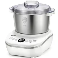 AIZIYO DoughChief 7 QT Stand Mixer with Bowl Attachment, 304 Stainless Steel Bowl, Removable Lid, Face-Up Touch Panel, Ferment & Proof Function for Bread Making - White, Kitchen Supplies