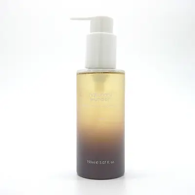 Haruharu Wonder Black Rice Moisture Deep Cleansing Oil, 5.27oz Lightweight Cleanser, Gentle Soothing Waterproof Daily Makeup Remover for Sensitive & All Skin Types