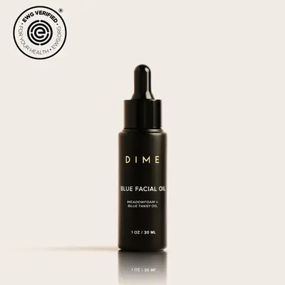 DIME Beauty Blue Facial Oil – Nourishing & Antioxidant-Rich Facial Oil for Hydration, Blemish Relief & Radiant Skin
