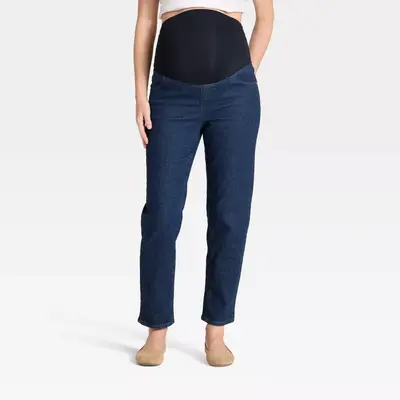 Over The Belly 80's Slim Maternity Jeans - Isabel Maternity by Ingrid & Isabel