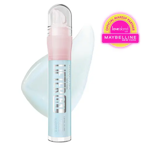 Lifter Gel Lip Gloss, Oil-in-Gel, 24H Hydration, Hyaluronic Acid, Reflective Shine, Maybelline New York