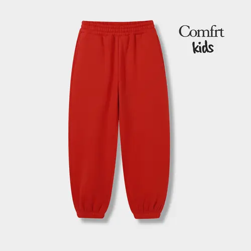Comfrt Kids | Travel Essentials Kids Sweatpants | Soft Children's Travel Jogger Bottoms With Zip Pocket