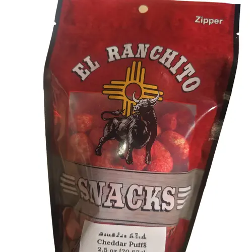 Cheddar puffs Spicy Red 2.5oz