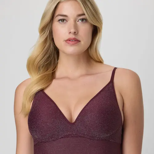 Maidenform M Seamless Lift Bralette Womenswear Comfort Everyday Adjustable Convertible Straps Wireless Special Glitter Edition