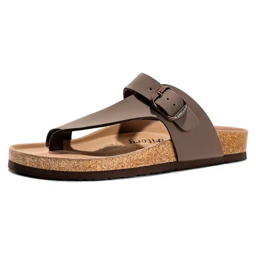 FITORY Balance 3 Women's Asymmetrical Retro Flat Sandals, Adjustable Strap Lace-Up Breathable Synthetic Shoes for Casual Summer Beach Wear,sohochic